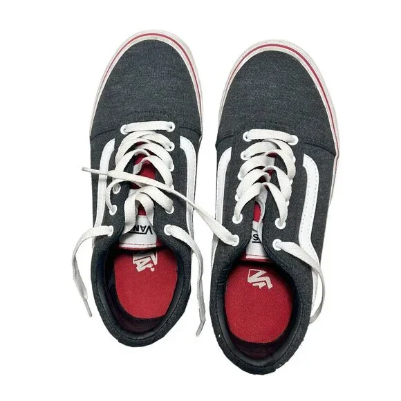 Vans Era Check Block Charcoal Grey Unisex Size Youth 4 - Picture 2 of 7
